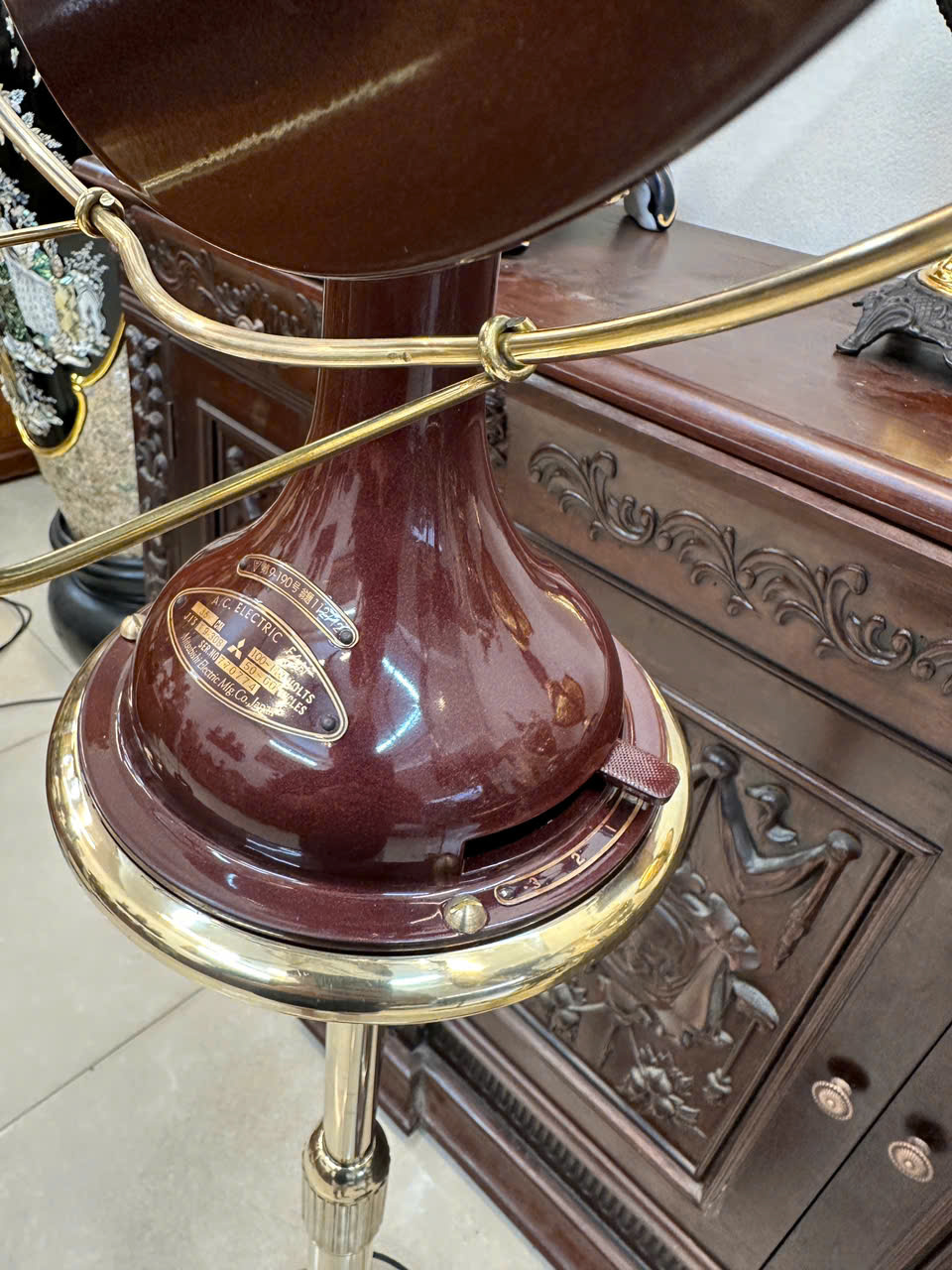 Đôi Quạt Cây&nbsp;Mitsubishi ngoái cháo cánh 35&nbsp;[A0019]